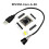 Para Raspberry Pi  2 Stamp Hole Development Board RP2350-Core-A RP2350 Processador Dual Core Multifuncional 3
