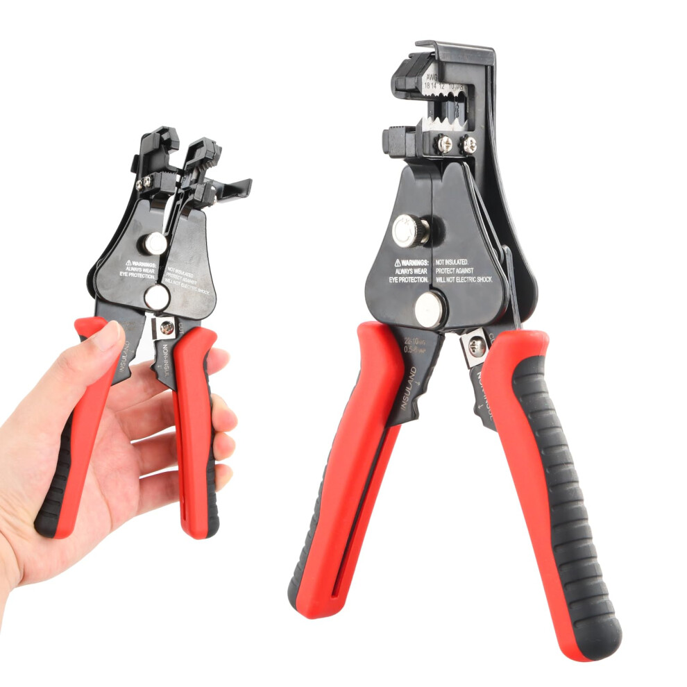 Wire Stripper, 3In1 Wire Stripping Tool, Small Wire Stripper Pliers, Adjustable Wire Stripper, Crimping Tool For 1022 Awg Wire 9347817999495