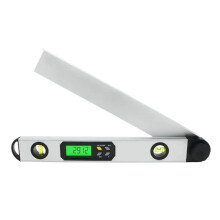 Digital Angle Gauge 0225 Digital Angle Gauge with Measuring Ruler Horizontal and Vertical Bubble Level Tool