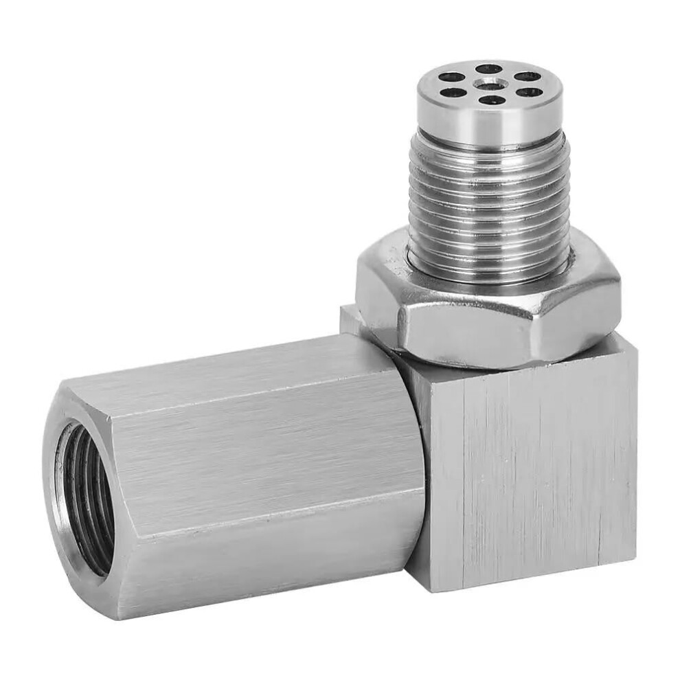 Vehicle Lambda Sensor Spacer For The Rear Oxygen Sensor Of The Exhaust Catalyst 90Degree Catalyst Lambda O2 Adapter Cel Fix M18 * 1.5 Universal 9347817999518