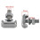 1 τμχ T-Bolts Ανοξείδωτο ατσάλι M6 Υποδοχές ακροδεκτών μπαταρίας Βιδωτό καλ 2