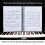 Notenmappe, A4-Format, ABS, wasserdicht, 4