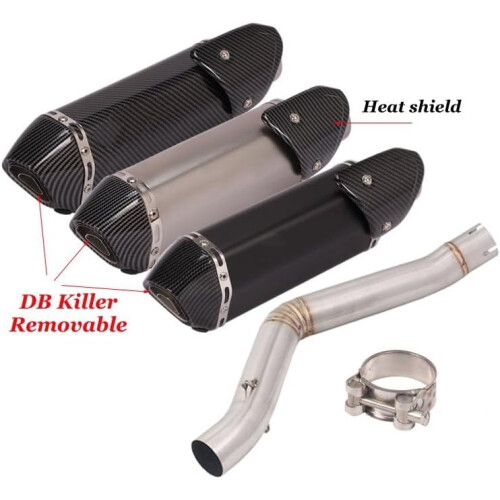 Motorcycle Exhaust Silencer For Benelli TRK502 Full System Stainless Modify 2