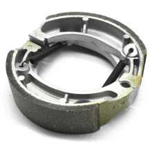 Motorcycle Brake Shoes Motorcycle Brake Shoe Set Rear for HONDA XZ50 APE 50 Special 2002 Grey