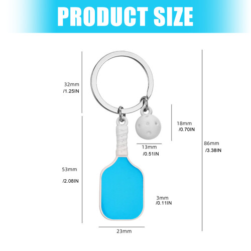 Accessoire de raquette de Pickleball léger et portable,-Bleu 2
