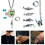 Moulinet de pêche interactif, bijoux, collier à-Ensemble 1 3
