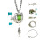 Moulinet de pêche interactif, bijoux, collier à-Ensemble 1 5