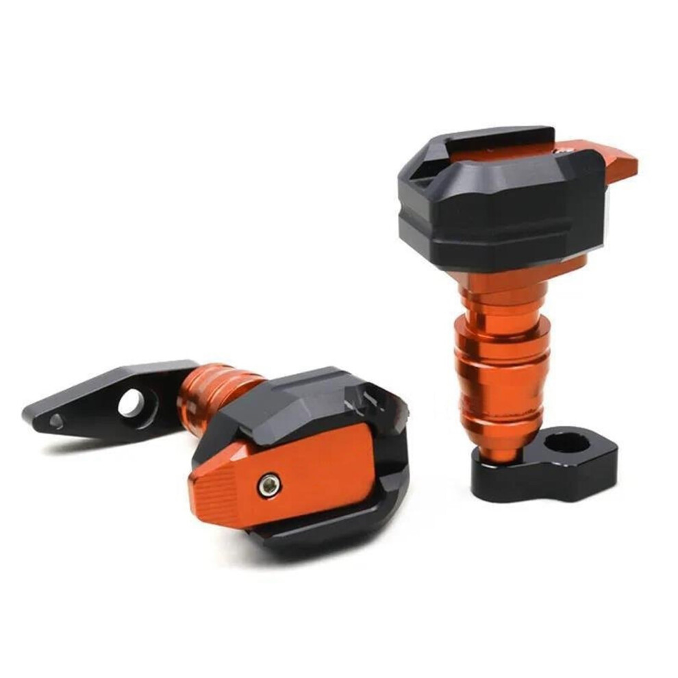 Motorcycle Frame Protection Slider Crash Protection Cover For Kawasaki Er6n Er 6N Er6n 20122016 Frame Crash Pads ( 1) Orange 9347817000214