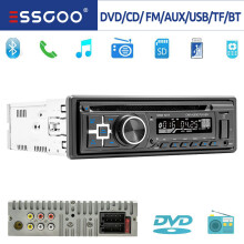 Digitale mediaspeler voor in de auto, Bluetooth autoradio met helder lcd-scherm, ondersteunt FM-radio, handsfree bellen en app-bediening, snelladen.