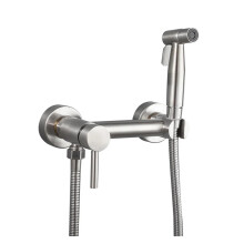 Faucet Stainless Steel Bidet Faucet Portable Hygienic Toilet Shower Sprayer Cold Hot Water Vanity Mixer Easy Install