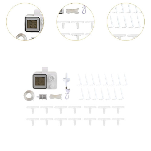 Automatic Plant Watering System with LCD Display, Programmable Water Timer and Rechargeable Battery 2