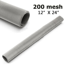 200 mesh metaal 304 roestvrij staal zeef, geweven draad, fijne stuifmeelfiltratie, 60 mesh filtratie, geweven draadplaat, zeefen heet!
