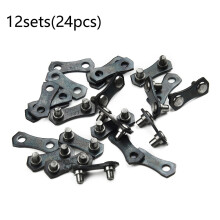 12 Sätze Kettensägenreparatur, Teilegröße: 3/8LP, Steigung - 0,050 Gauge, Fahrradkettenreparatur, Werkzeug, Schraube, Kettenhaken, Fahrradteile,