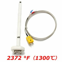 Universal K-type termoelement blokk keramisk ovnsonde 2372/1300 grader F/C 11G høyverktøytemperaturkontroller