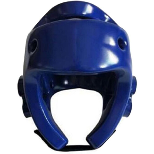 Kid Boxing Headgear Kickboxing Full Face Helmet Training Sparring Head Protector Blue M 1