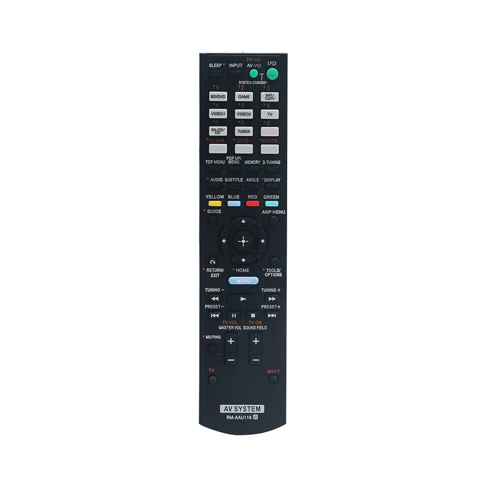For Sony Av Receiver Remote Control Rm-Aau071 Rm-Aau106 Rm-Aau116 Rm-Aau12 6935161575897