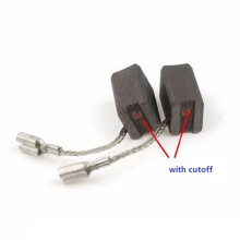 Heiße 2PCS Elektrowerkzeug-Carbonbürsten für Bosch 6,5x8x13mm GWS 7-100/GWS 7-115 E/GWS 7-125 Graphitbürstenersatz
