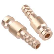 Für TIG-Schweißbrenner-Einlass mit 6mm männlichem Gas- und Wasseradapter Schnellstecker 2PCS-Fertigungs- und Metallverarbeitungsteile