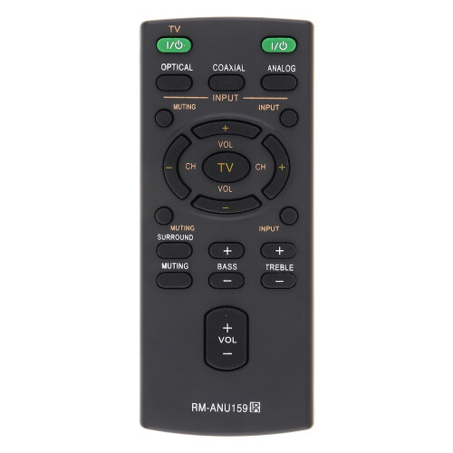 Passar Sony Soundbar Remote Control RM-ANU159 RM-ANU215 HT-CT60 CSA-CT60