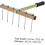 Helper for laying tiles, leveling tool for ceramic floor tiles, reusable. 5