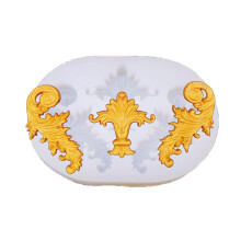 Food Grade Fondant Mold Set With Elegant Relief Patterns-2930
