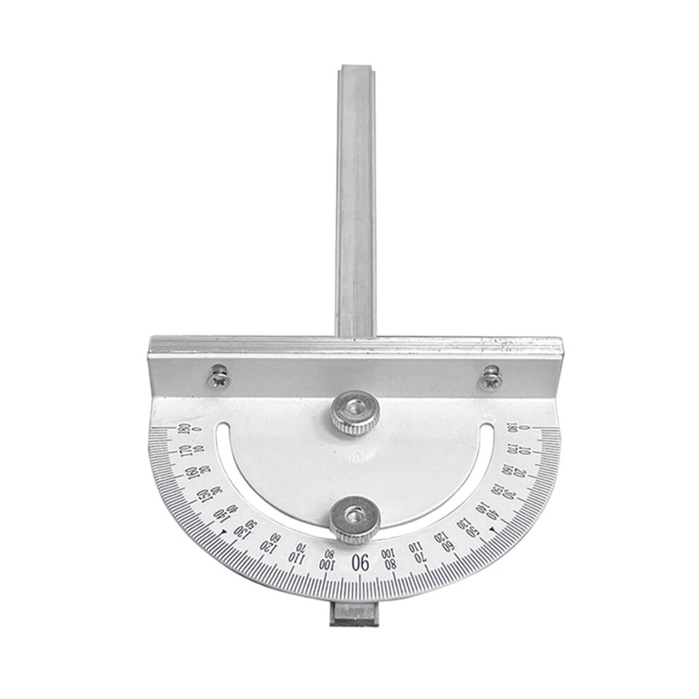 Table Saw Angle Ruler Gauge Protractor Ruler 180 Degree Gauge Goniometer Stainless Steel Woodworking Measuring Tool 9347817001174
