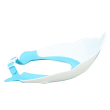 Casquette de Shampooing Imperméable pour Enfants avec Cartoon de Dinosaure, Protecteur de Tête Ajustable en Plastique