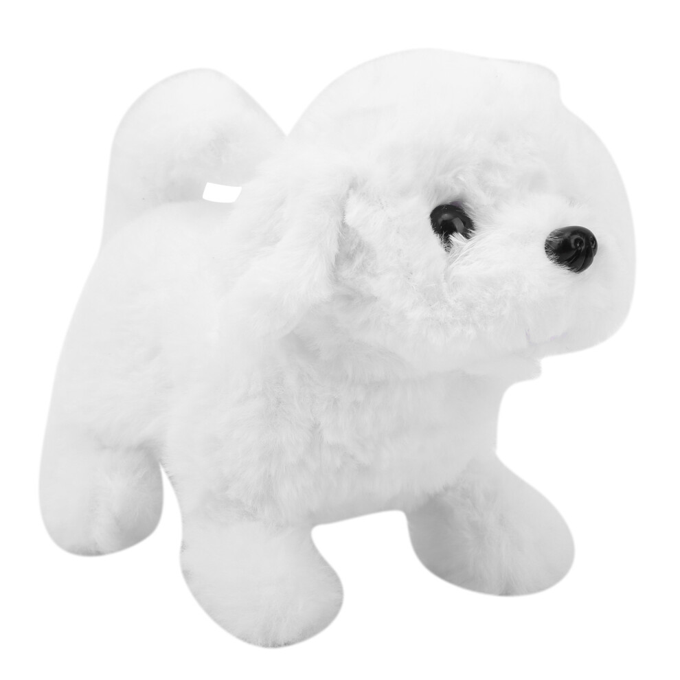 Interactive Walking & Barking Plush Pet Dog Toy with Leash - 1#