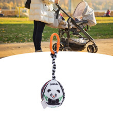 Lovable Baby Rattle Toy - Ellipsoid Plush Hanging Toy for Stroller & Newborns