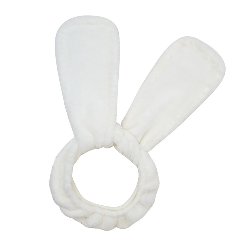 White Heatless Headband Hair Curlers For Overnight Use Not Heat Not Damage Gentle And Safe