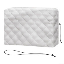 Adjustable Window Air Conditioner Cover with Elastic Straps, Dual Layer Insulation, 71x50x9cm