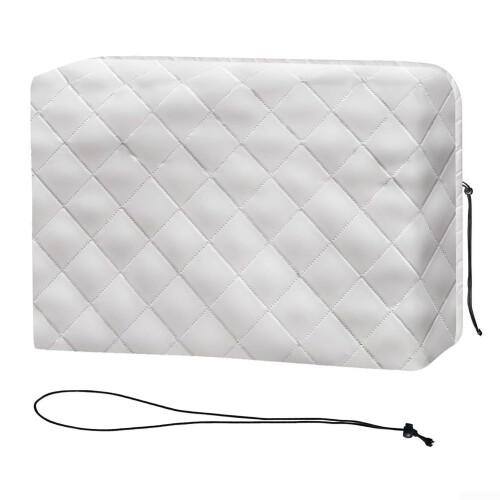 Adjustable Window Air Conditioner Cover with Elastic Straps, Dual Layer Insulation, 71x50x9cm