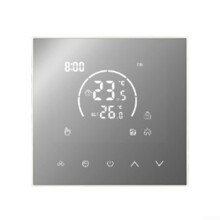 Programmable Thermostat for Electric Floor Heating and WallMounted Boiler, 7Day Schedule with Child Lock