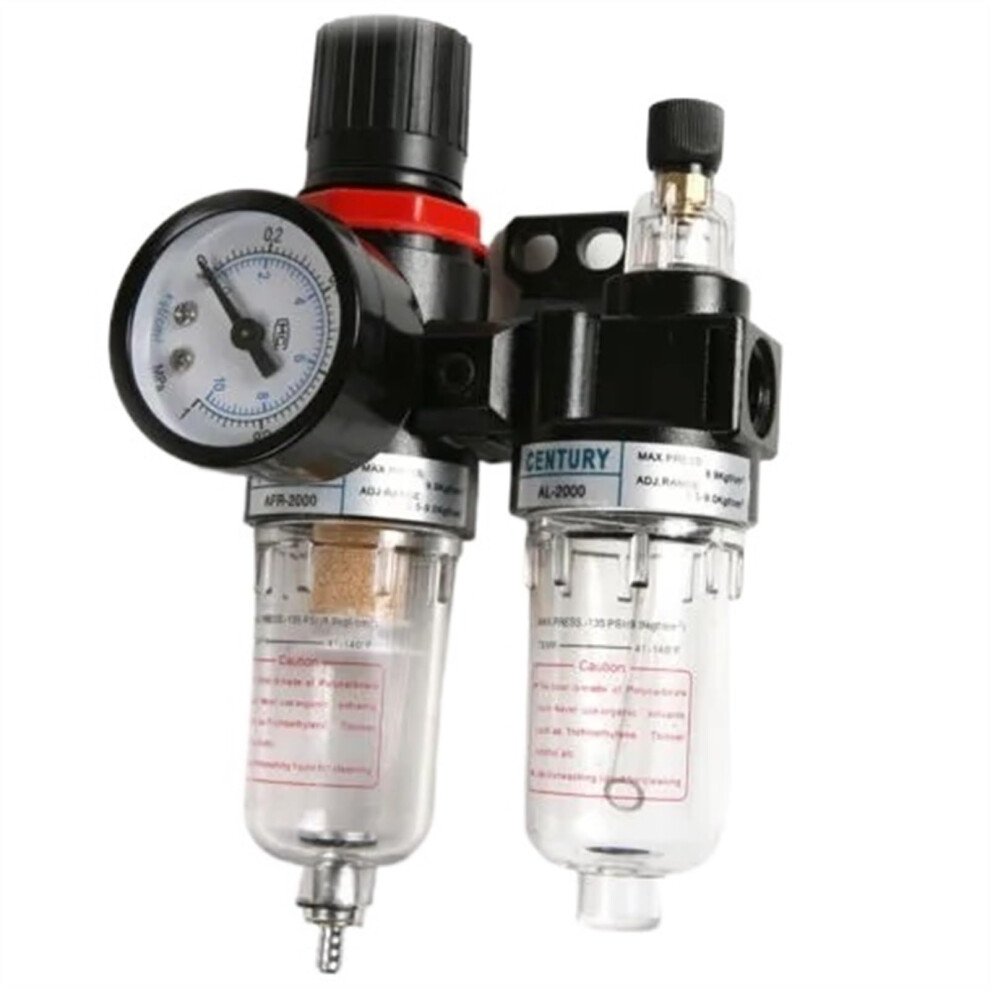 Air Compressor Afc2000 Oilwater Separator Regulator Trap Filter For Airbrush 9426802616057
