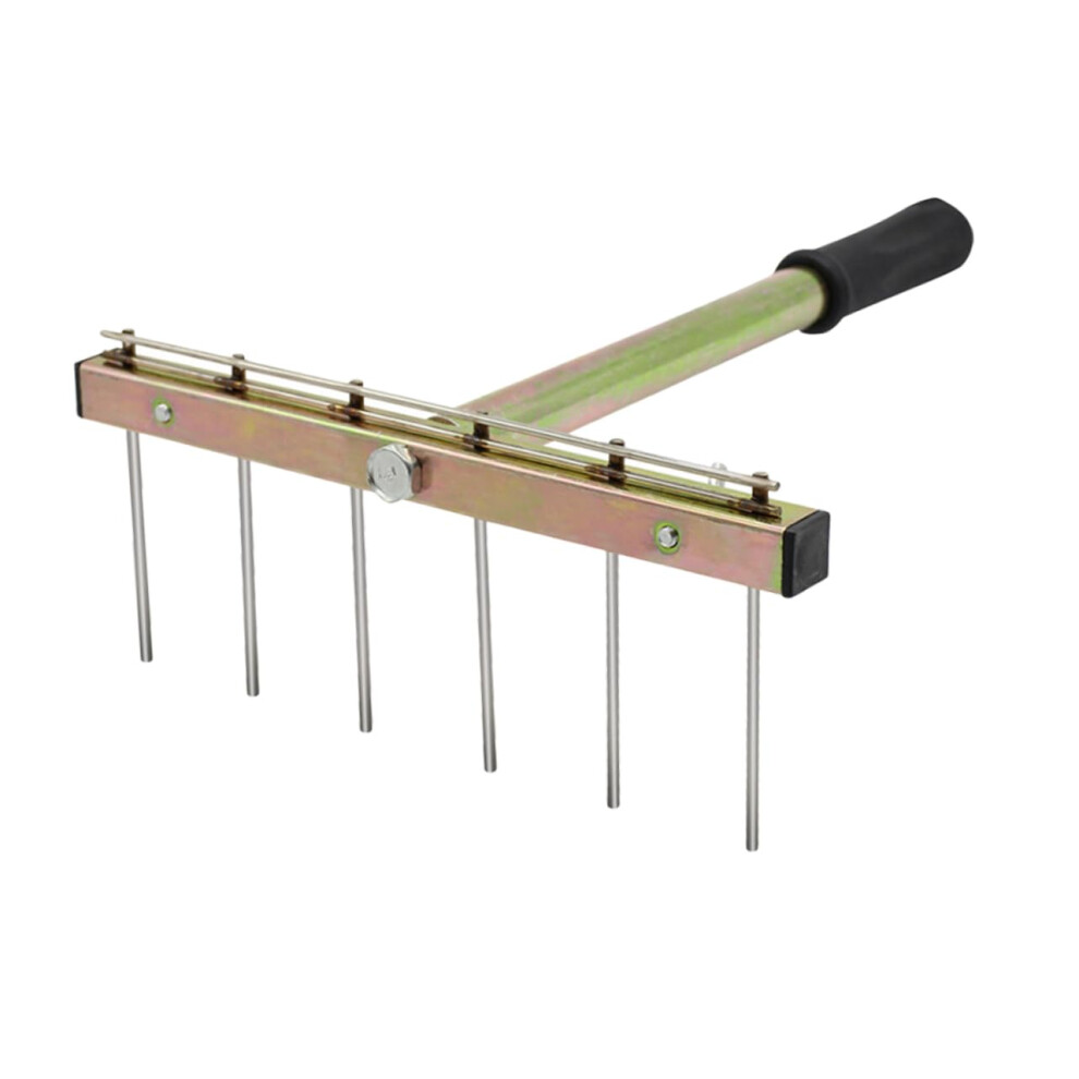 Soot Scraper Tile Tool, Tile Tools, Floor Tiles Peel And Stick Leveler, Auxiliary Tool For Floor Tiles, Laying Tool For Ceramic Tile, Rake Iron Golden 9347817001518