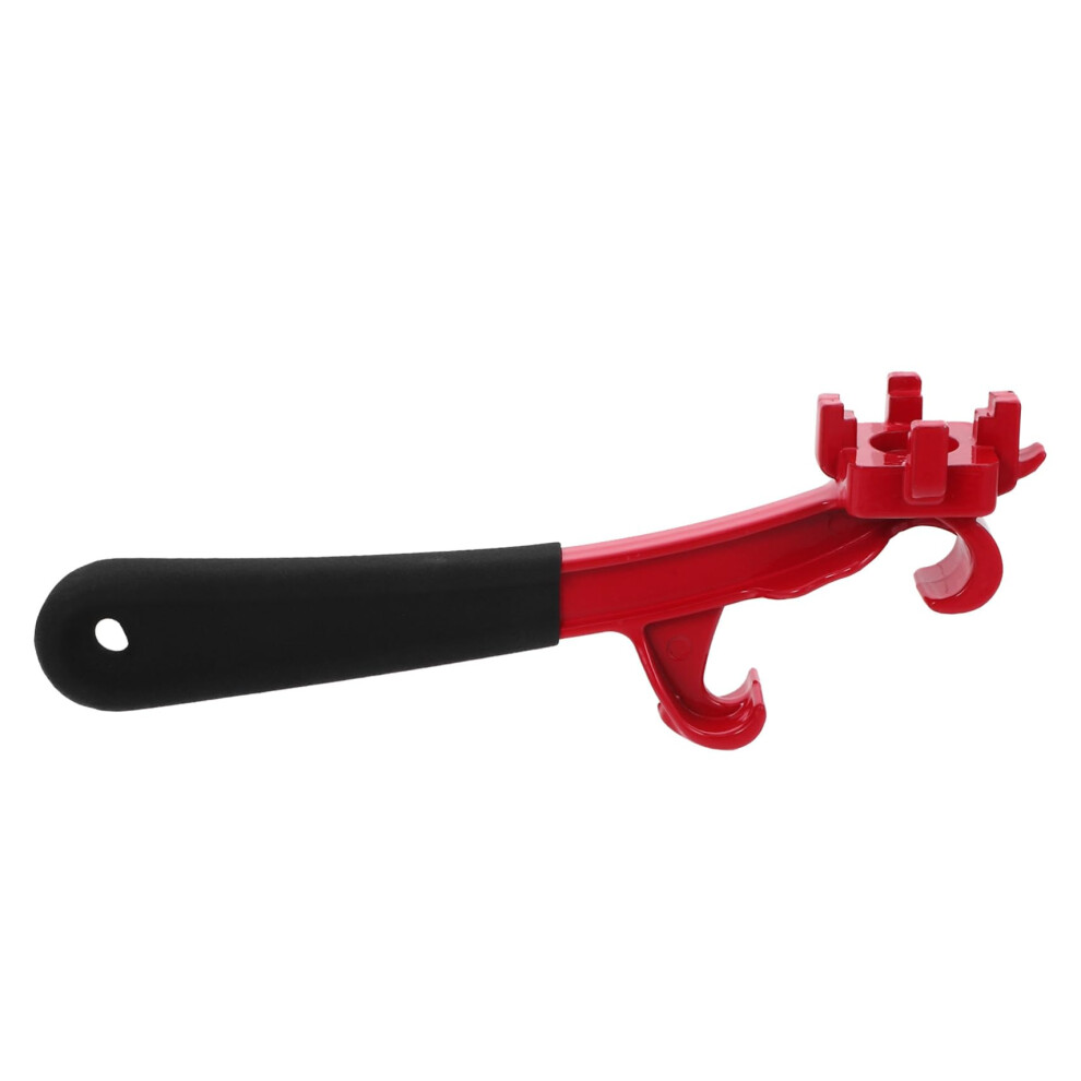 Paint Bucket Lid Wrench Heavyduty Iron, Plastic Handle, Industrial Drum And Bucket Opener For Home And Professional 9382693872500