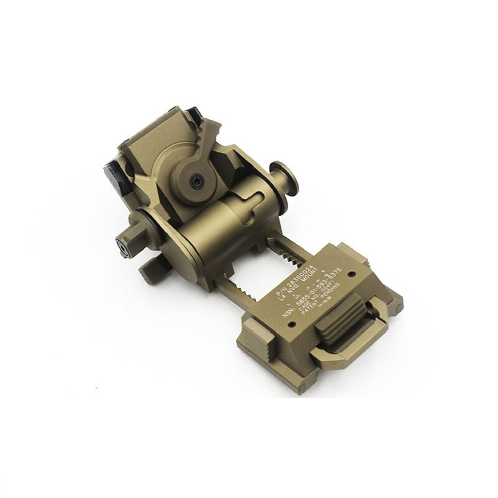 Night Vision Goggles L4g24 Nvg Mount Arms Brid Fast Ops Helmet Bracket Fde 9426802616279