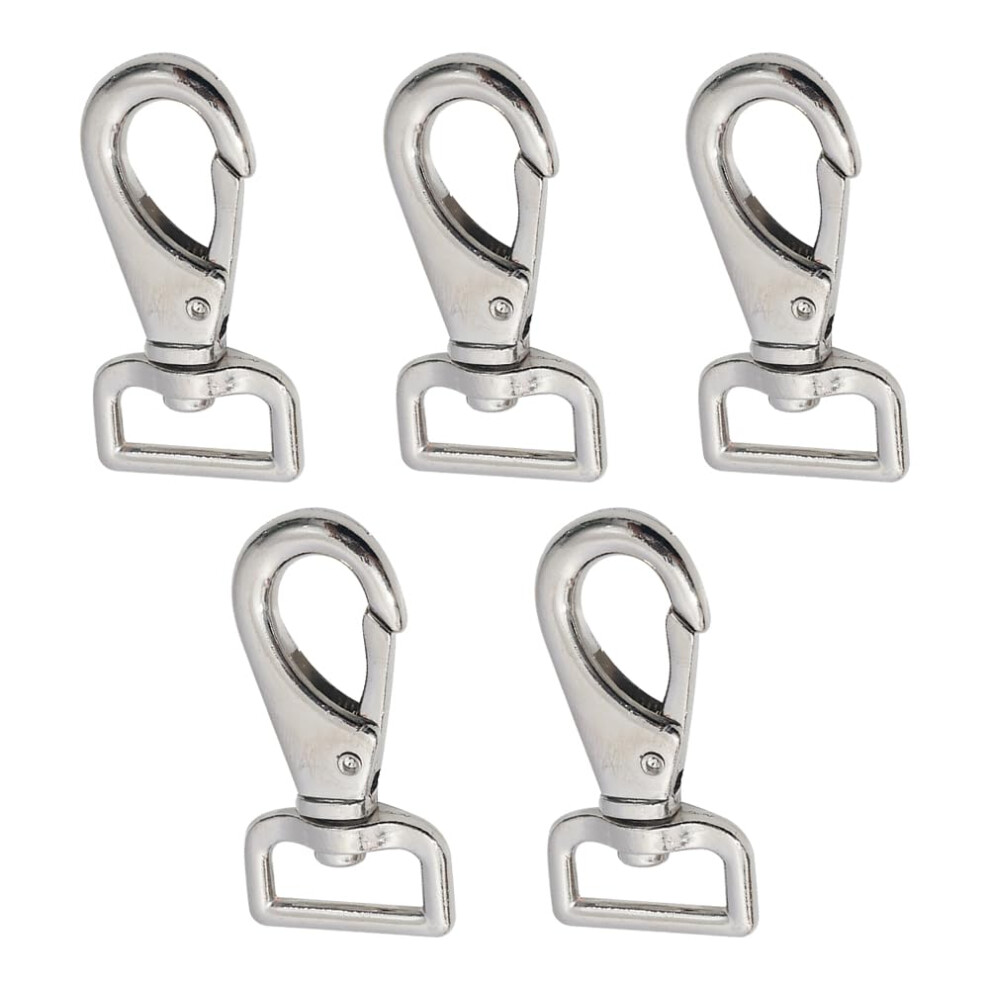 5 Pcs Swivel Snap Hooks Metal Lobster Clasps For Webbing Straps 9426802616354