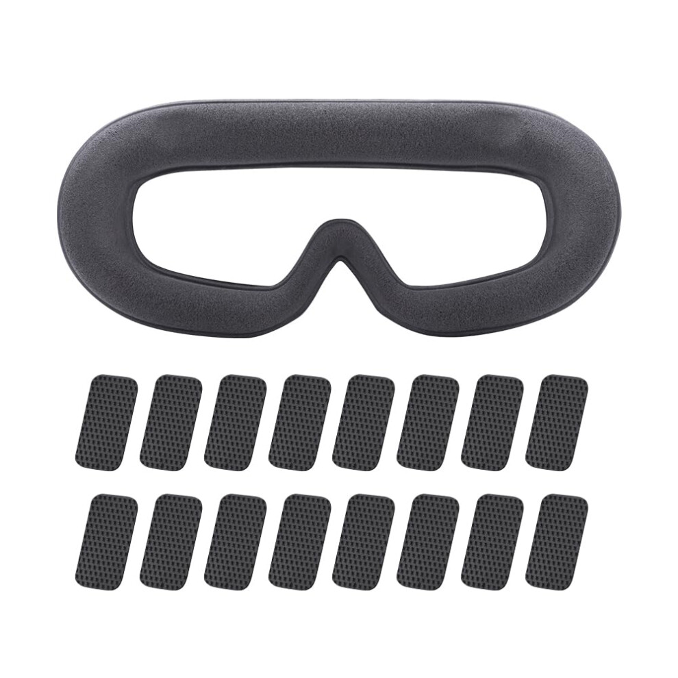 Replacement Eye Pads for DJI Avata Goggles 2 Flying Glasses Mask Eyecup NonSlip Protective Case AVATA Goggles V2 Accessories with 16 Stickers