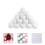 100Pièces Artificielles Blanches Jeu D'intérieur 8