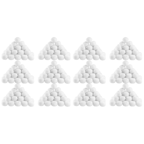 100Pièces Artificielles Blanches Jeu D'intérieur 1