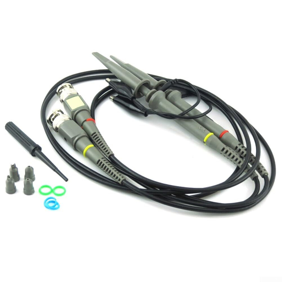 Bnc Oscilloscope Probe Kit, 2Piece, 100Mhz Bandwidth, Injectionmolded Probes, Pluggable Accessories 9382693872821