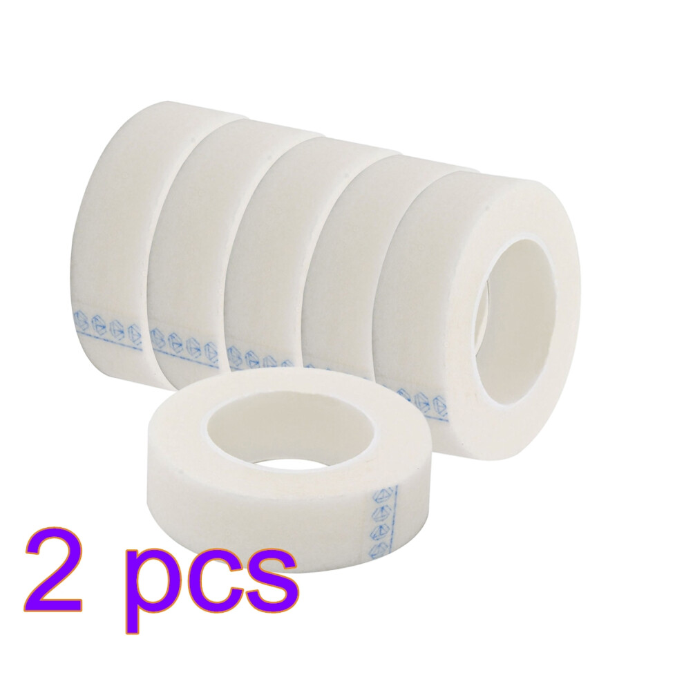 Totority White 12 Rolls Of Eyelash Lash Extension Supply Paper Medical Tape (White)
