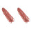 2pcs Women'S Braid Cloth Flowers 2