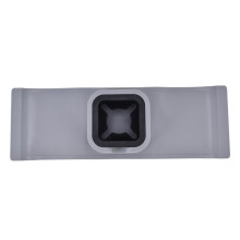 Schwarzer Silikon Coucharm-Becherhalter 10,5 cm Länge Sofatablett