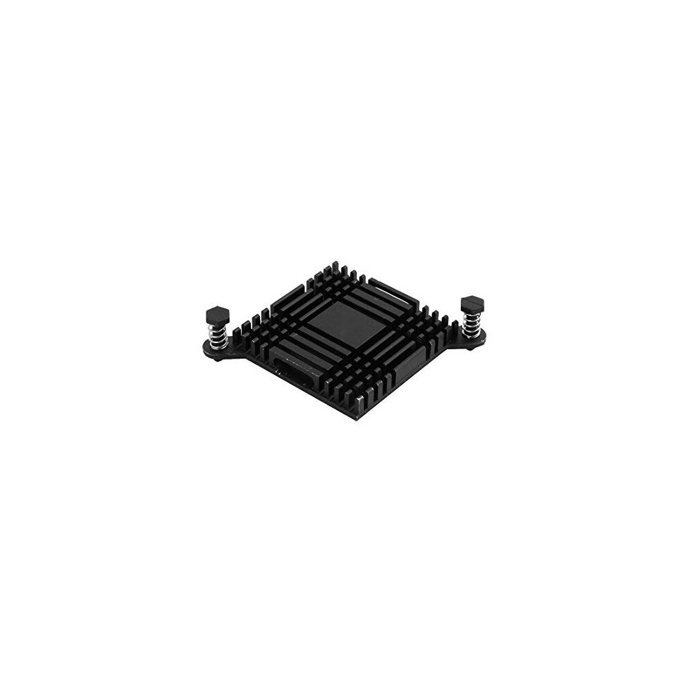 38X38x6mm Aluminum Heatsink For Gpu Cpu Chipset Passive Cooling Efficient Heat Dissipation Black 9347817191639