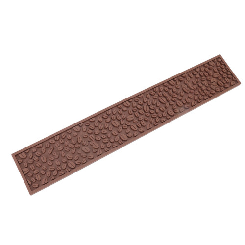 Kaffeebarmatte, PVC-Silikon, rutschfest,