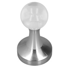 Crystal Ball Stainless Steel Coffee Tamper 51x05mm Silver