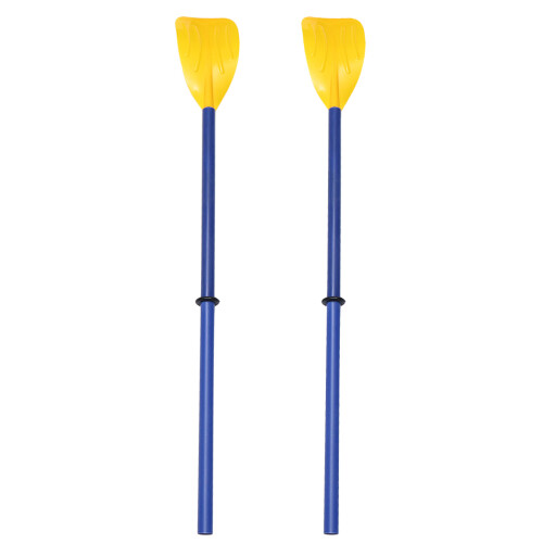 3 Pairs Plastic Paddle Telescopic Child Rubber Boat Plastic