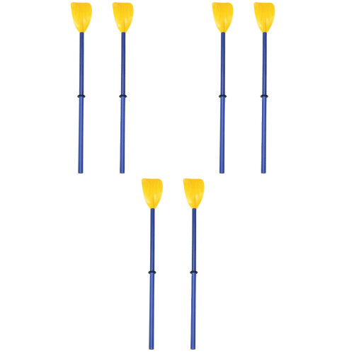 3 Pairs Plastic Paddle Telescopic Child Rubber Boat Plastic 2
